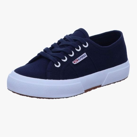 Superga2750 Cotu Classic Breathable Cotton Canvas Laced Low-Top Sneakers NWT!